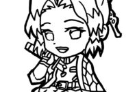 shinobu coloring pages