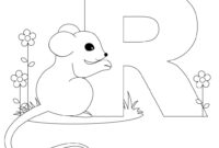 r coloring page r coloring page