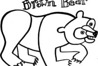 brown bear brown bear what do you see coloring pages brown bear brown bear what do you see coloring pages
