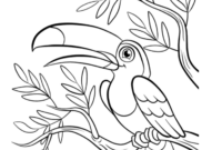 bird coloring pages for kids
