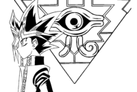coloriage carte yu gi oh