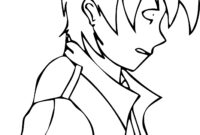 dessin a colorier garcon