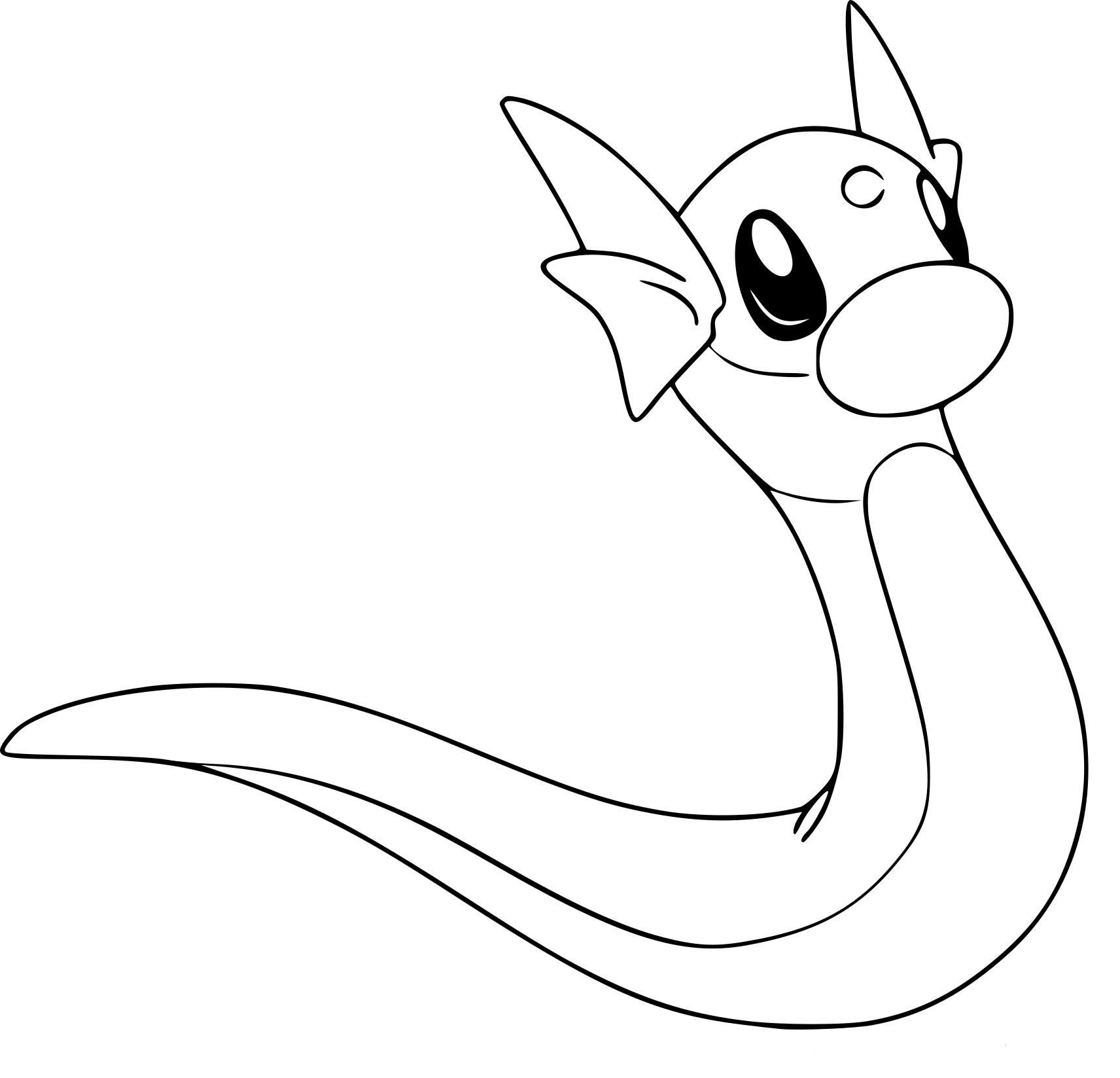 Dessin A Imprimer Pokemon Mignon - Coloriage Carapuce Pokemon à imprimer