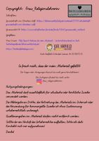 Steckbrief Jesus – Unterrichtsmaterial im Fach Religion