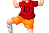 dessin anime de foot