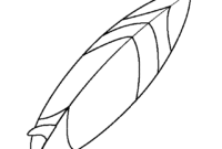 surf board color page