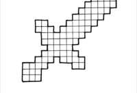 sword minecraft coloring pages sword minecraft coloring pages