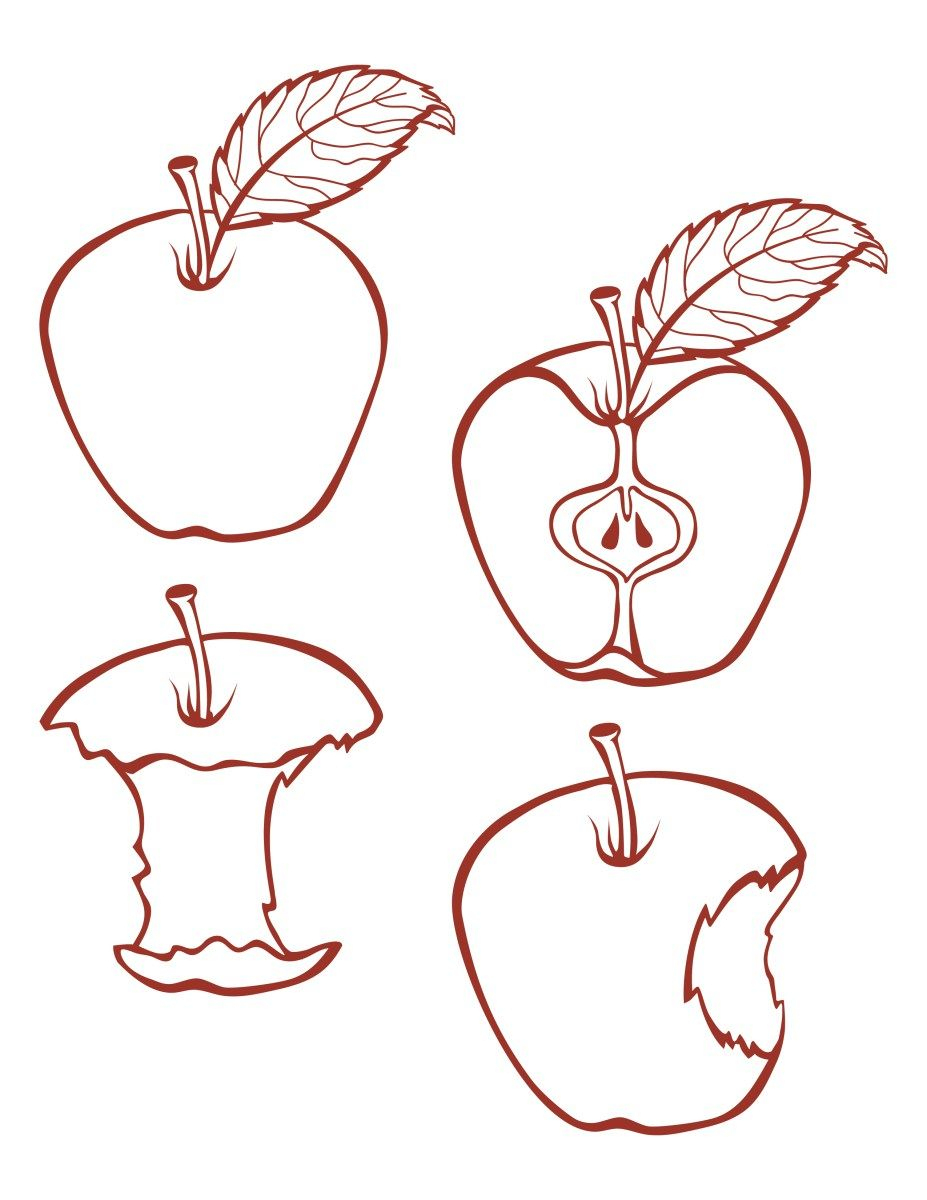 Dessiner Une Pomme - GreatestColoringBook.com