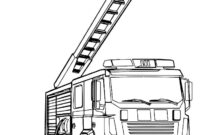 flash mcaueen circuit camion pompier coloriage