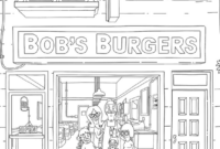 printable bob 039 s burgers coloring pages