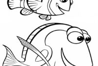 dory coloring pages dory coloring pages