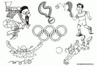 olympic coloring pages free olympic coloring pages free