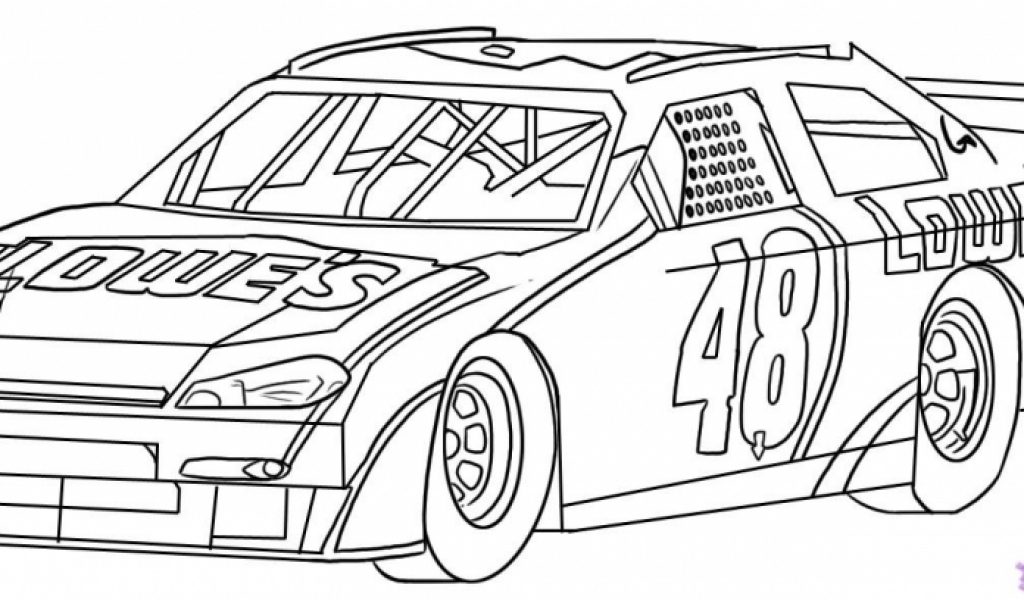 Free Nascar Coloring Pages The Sports Fan Sketch Coloring Page