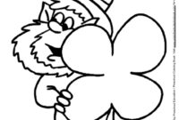 shamrock pictures to color shamrock pictures to color