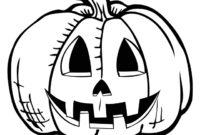 jack o lantern coloring pages printable
