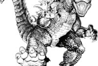 godzila coloring pages godzila coloring pages