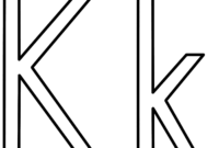 letter k coloring pages letter k coloring pages