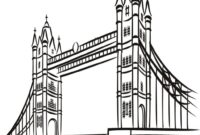 coloriage tower bridge