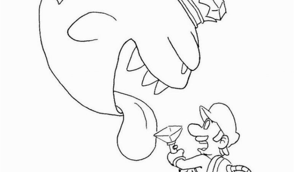 Coloriage Luigi Mansion 3 - GreatestColoringBook.com