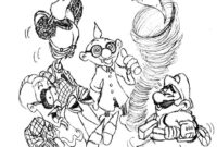 coloriage luigi mansion