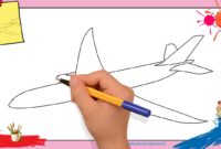 comment dessiner un avion facile comment dessiner un avion facile
