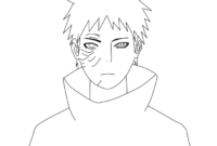 obito uchiha coloring pages obito uchiha coloring pages