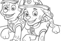 tracker paw patrol coloring page tracker paw patrol coloring page