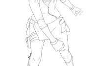 sakura naruto coloring pages