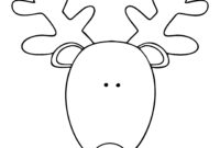 free printable reindeer free printable reindeer