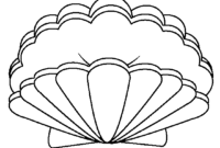 shell coloring sheets