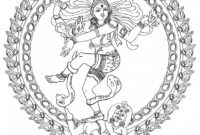 shiva coloring page shiva coloring page