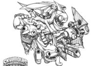 skylanders coloring pages skylanders coloring pages