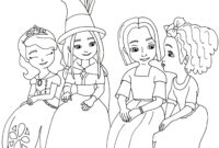 sofia princess coloring pages