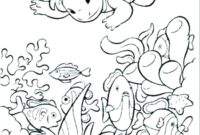 under water coloring pages