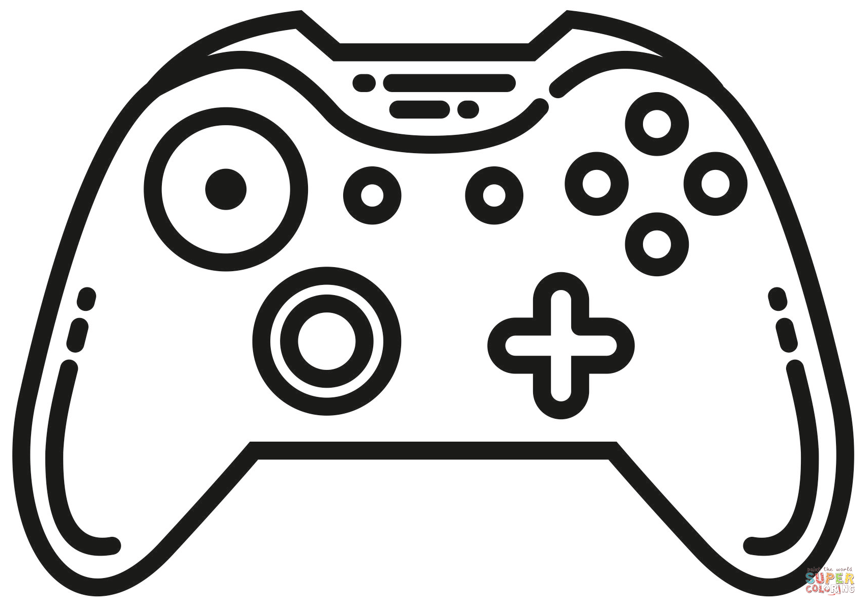 xbox controller coloring page free printable coloring pages - xbox