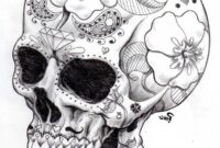 free printable skull coloring pages for adults