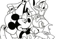 mickey halloween coloring pages