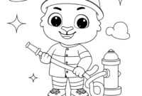 fireman printable coloring pages fireman printable coloring pages