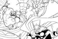 coloriage en ligne avengers