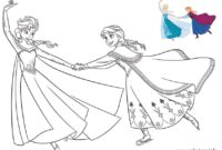 44 elsa dessin coloriage images