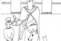 st blaise coloring page