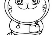 dj catnip coloring page