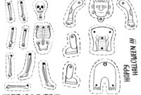 skeleton cut and paste