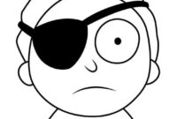 rick and morty coloring page pdf