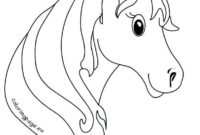 unicorn horn coloring page unicorn horn coloring page