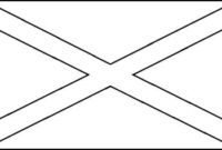 jamaican flag coloring page