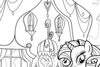 rarity colouring pages rarity colouring pages