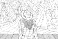 scenic coloring pages for adults scenic coloring pages for adults