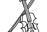 violin coloring pages violin coloring pages