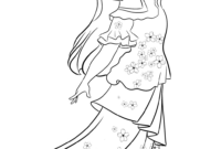 isabela madrigal coloring pages isabela madrigal coloring pages